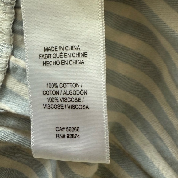 Splendid Misty Patchwork Midi Dress Floral Stripe Print Tiered Boho Medium - Picture 13 of 15